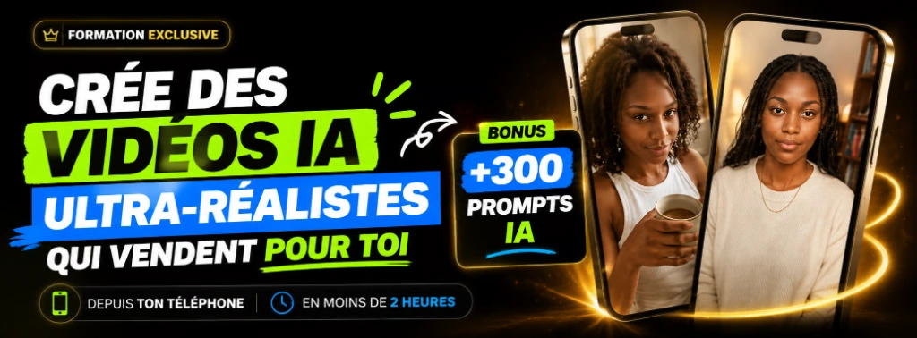 Formation Exclusive : Crée des Vidéos IA Ultra-Réalistes qui Vendent pour Toi